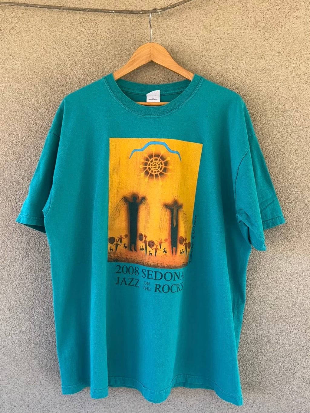 2008 Sedona Jazz On The Rocks Art Tee (XL)