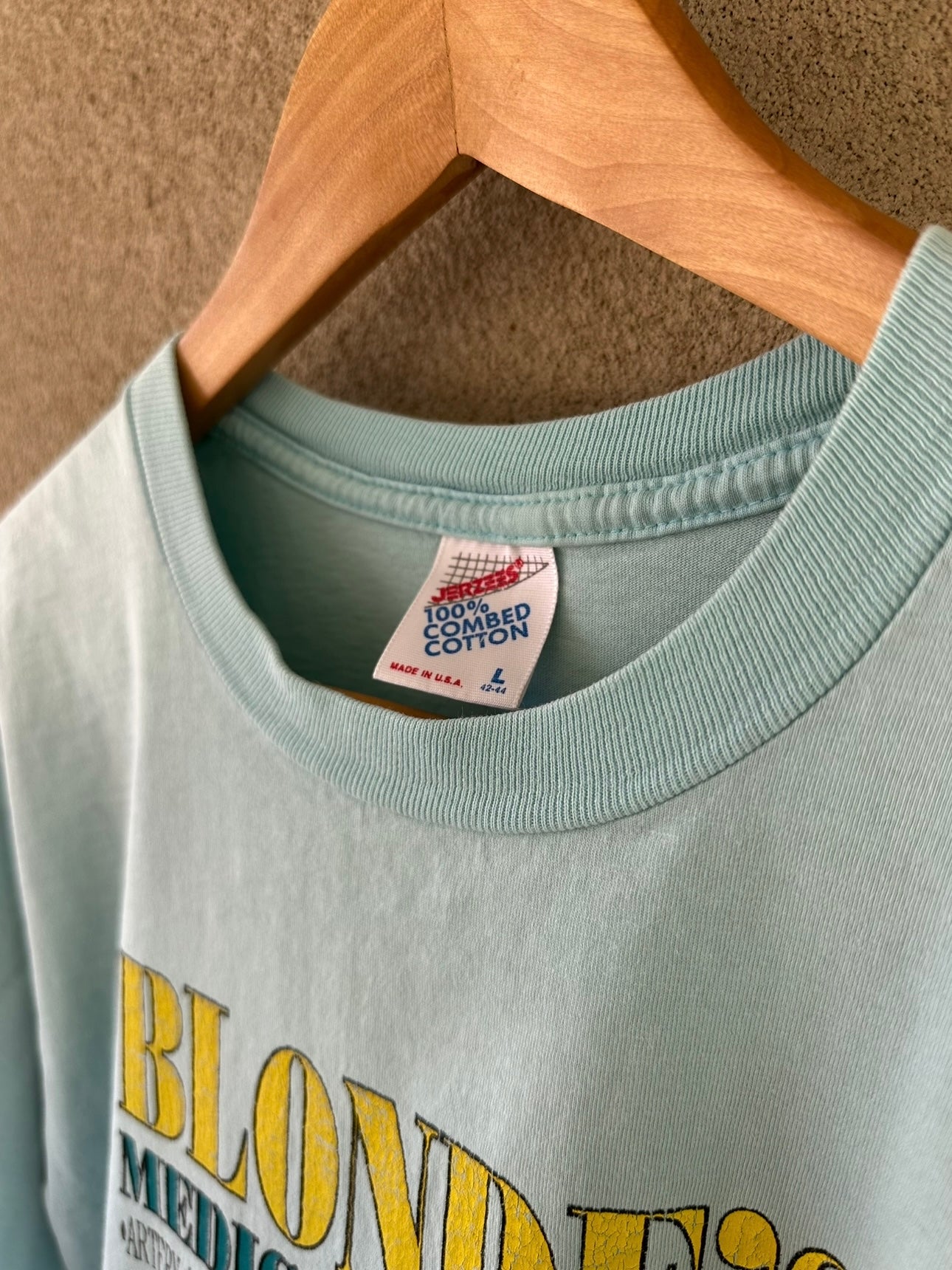 1990's Blonde's Medical T-Shirt Tee (L)