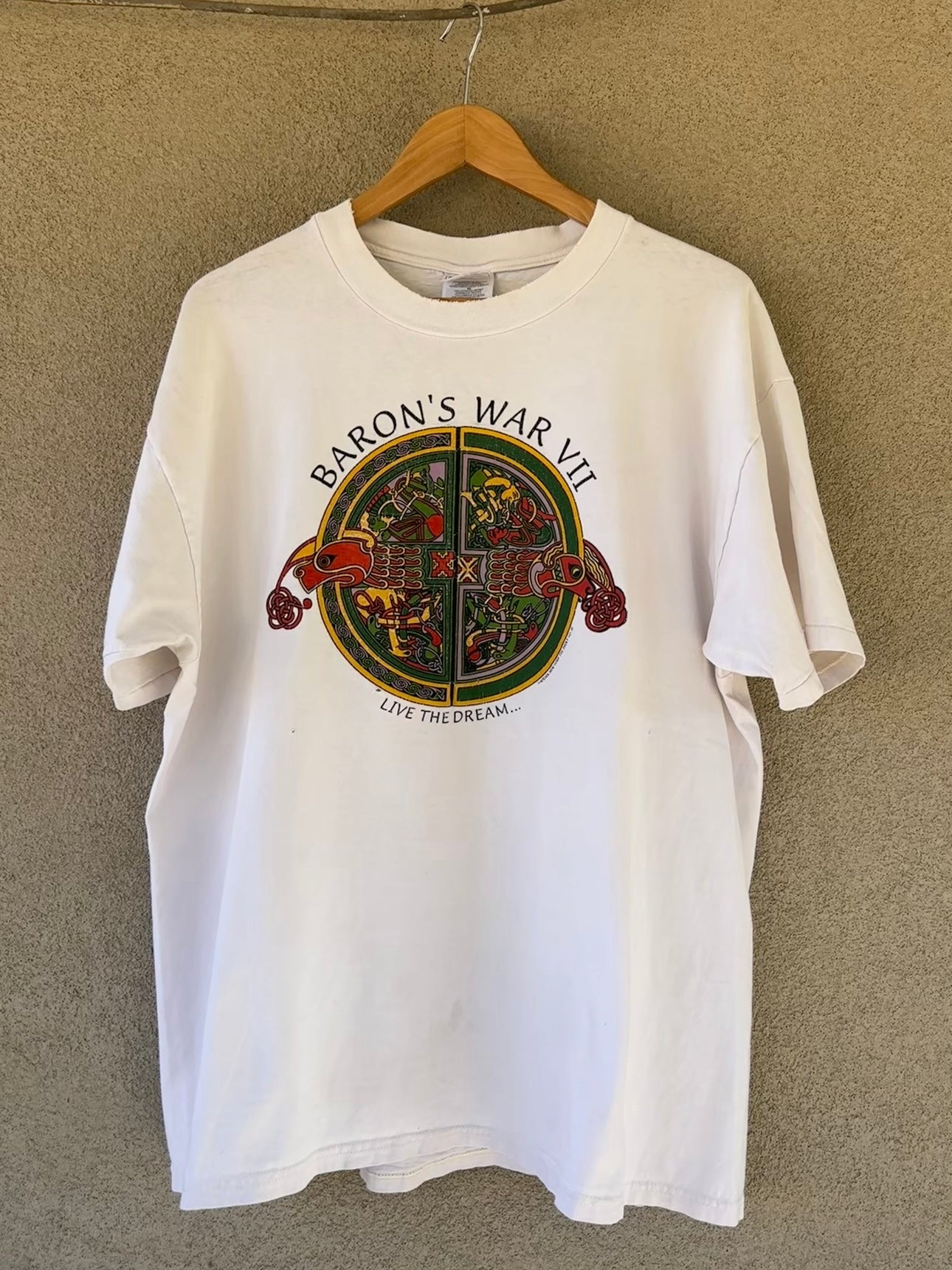 1990's Barron's War VII "Live the dream..." Tee (L/XL)