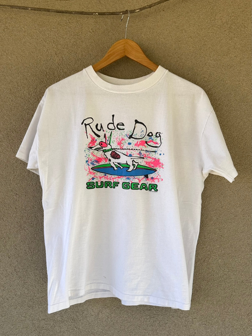 1980's Rude Dog Surf Gear Tee (M)