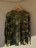 1980's Thin Camo Long Sleeve Shirt (L)