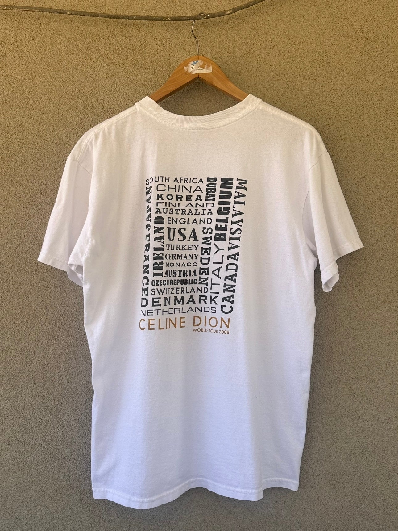 2008 Celine Dion World Tour Tee (L)