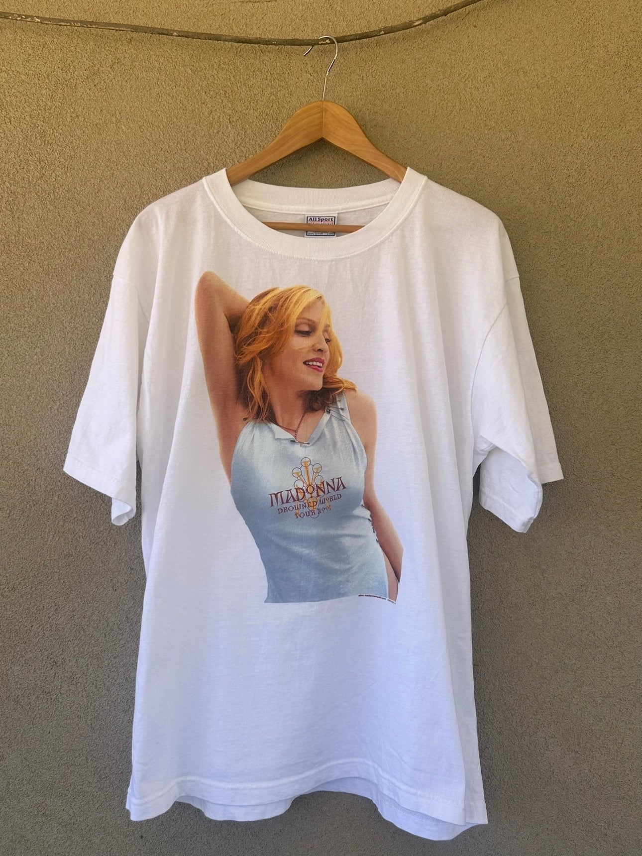 2001 Madonna Drowned World Tour Tee (L/XL)