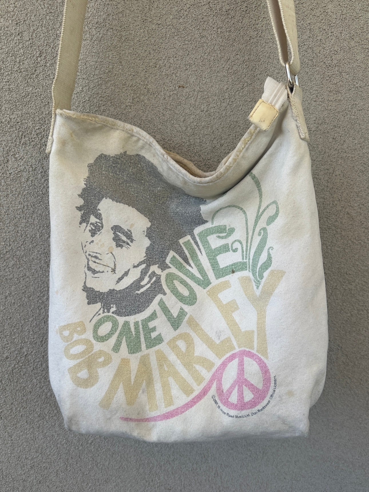 2000 Bob Marley "One Love" Crossbody Bag