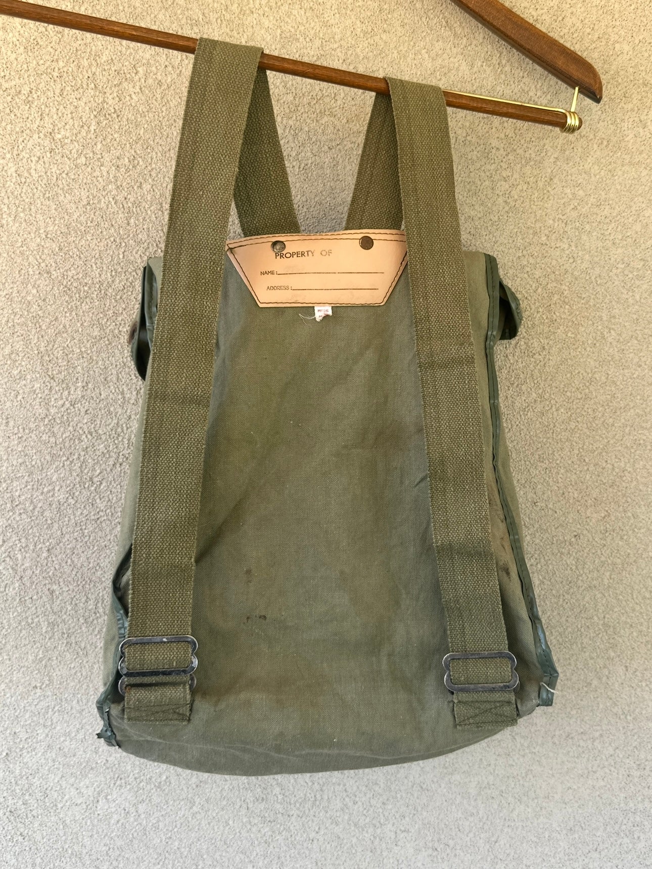 1950s/60's Boy Scouts Small Backpack