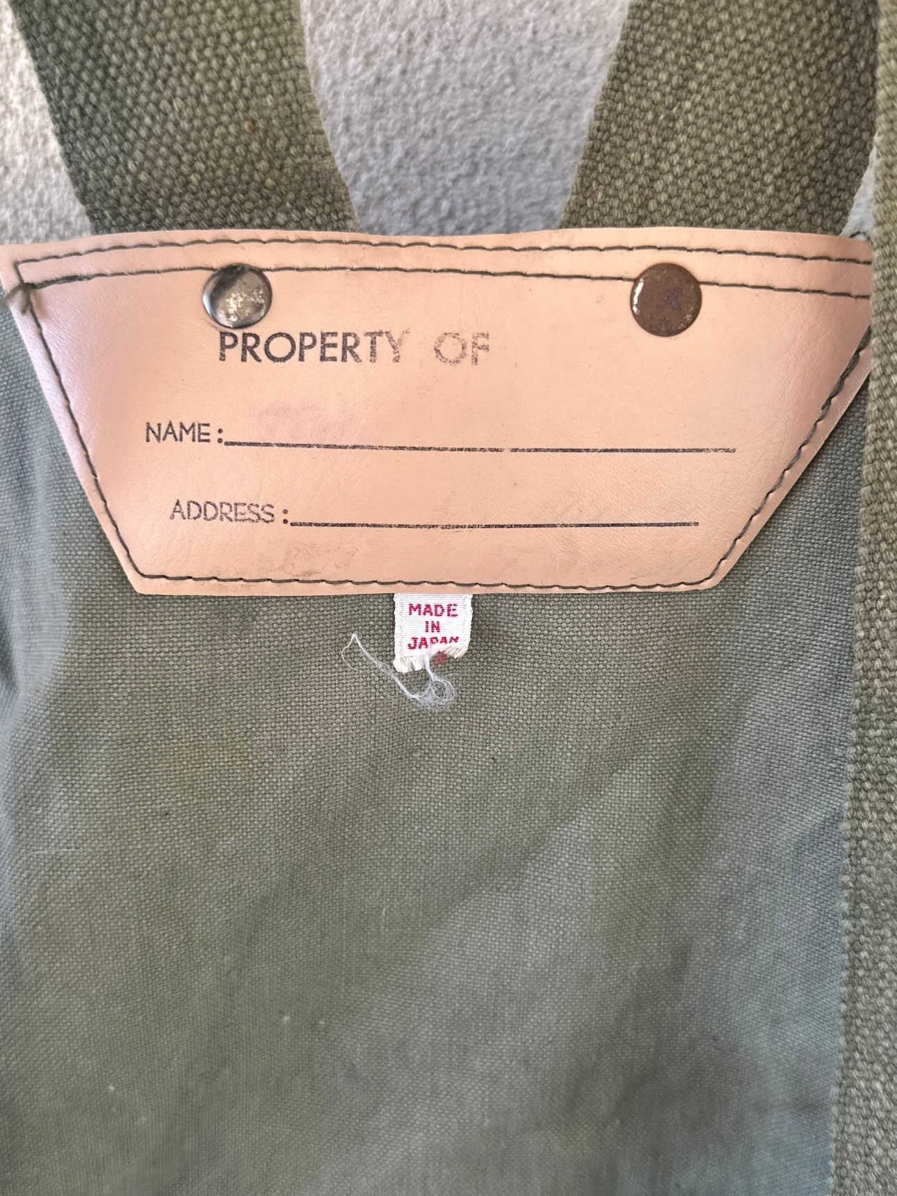1950s/60's Boy Scouts Small Backpack
