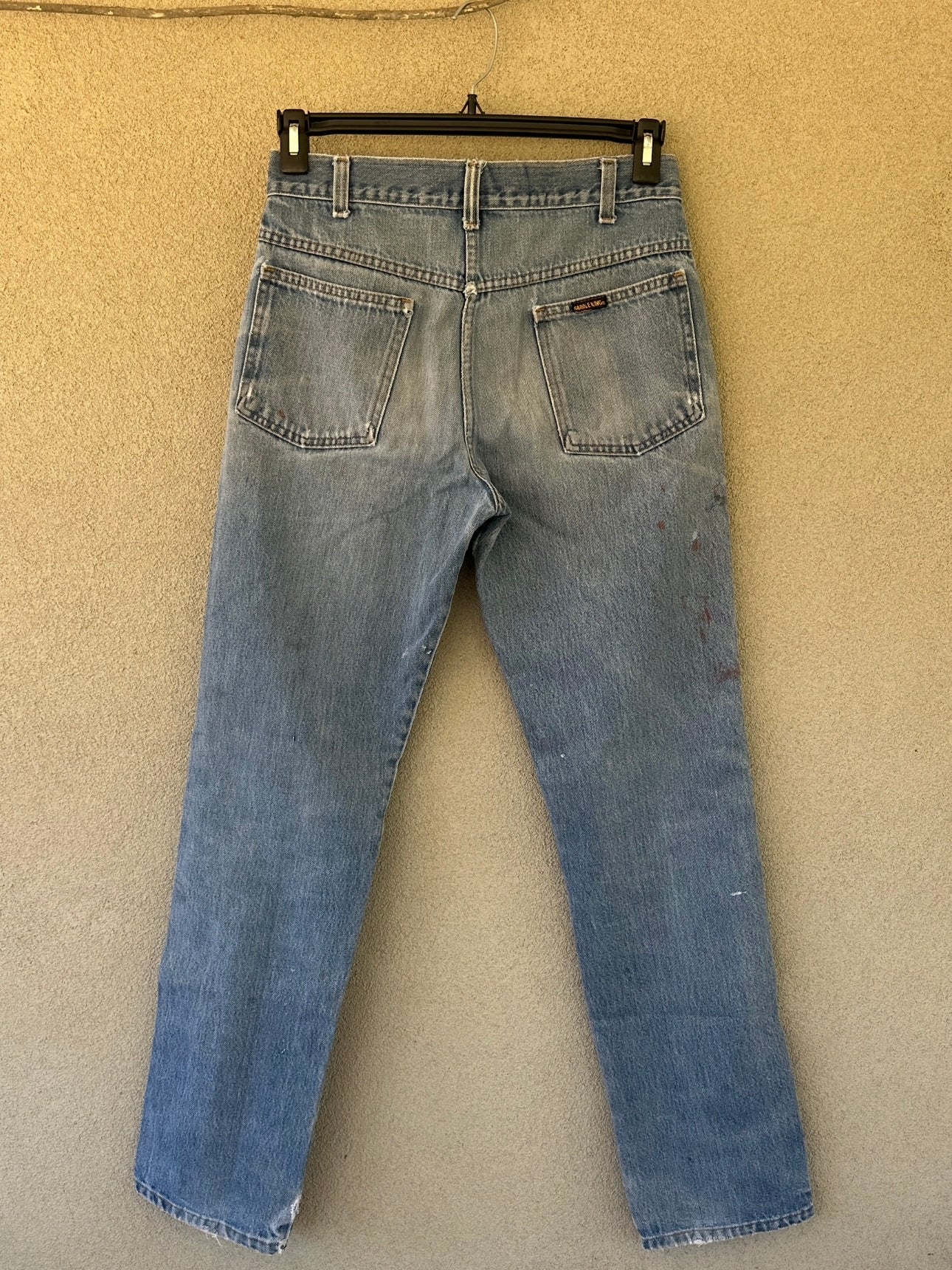 1970's Distressed Saddle King Jeans