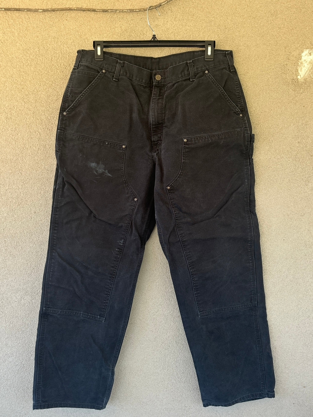 2000's Black Carhartt Double Knee Pants