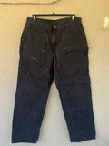 2000's Black Carhartt Double Knee Pants