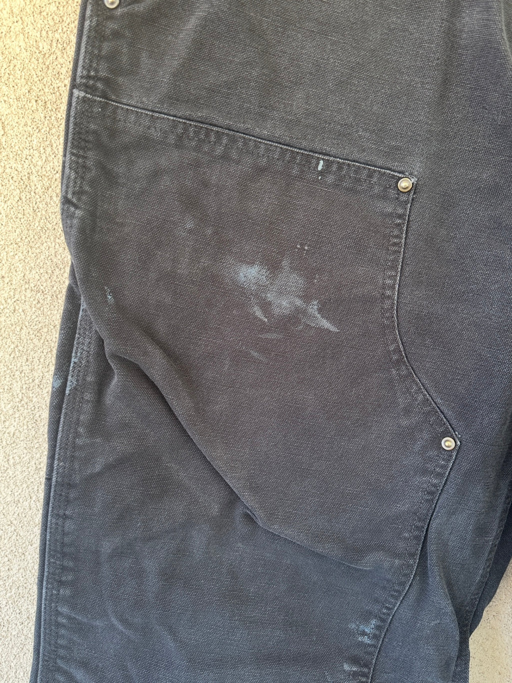2000's Black Carhartt Double Knee Pants