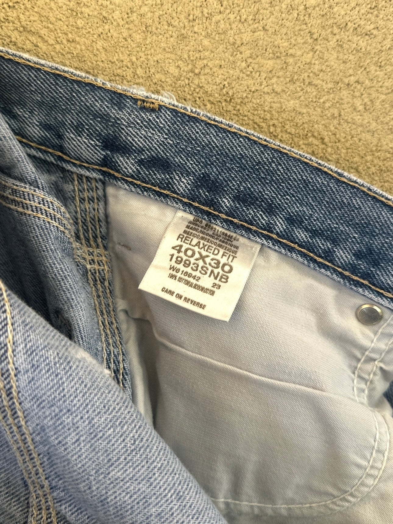 2000's Thrashed Painter's Dickies Carpenter Jeans