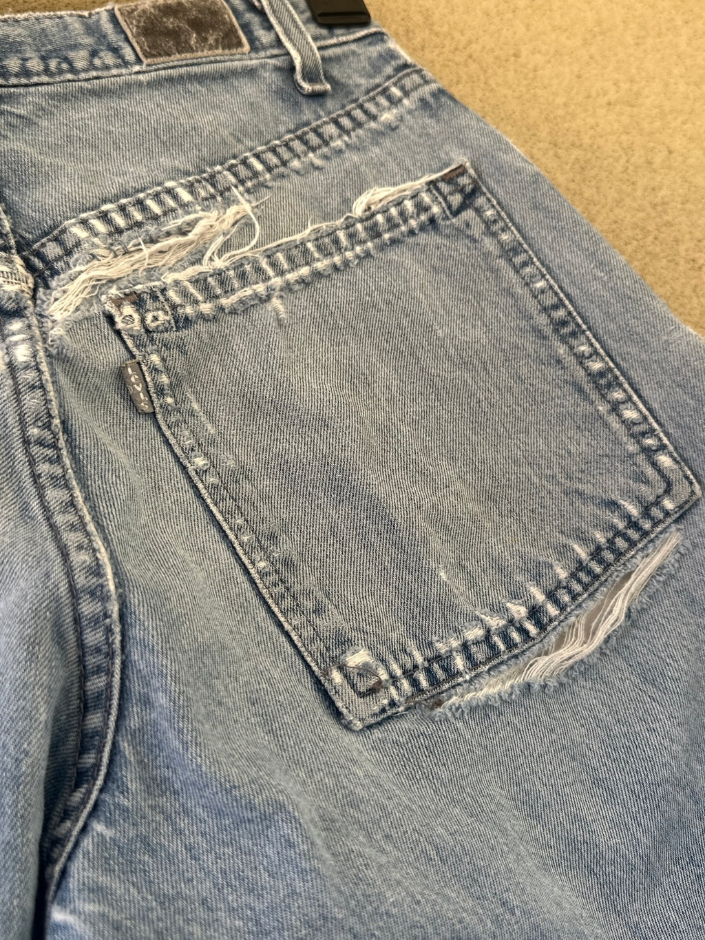 1990's Distressed Levi's Silvertab Jeans