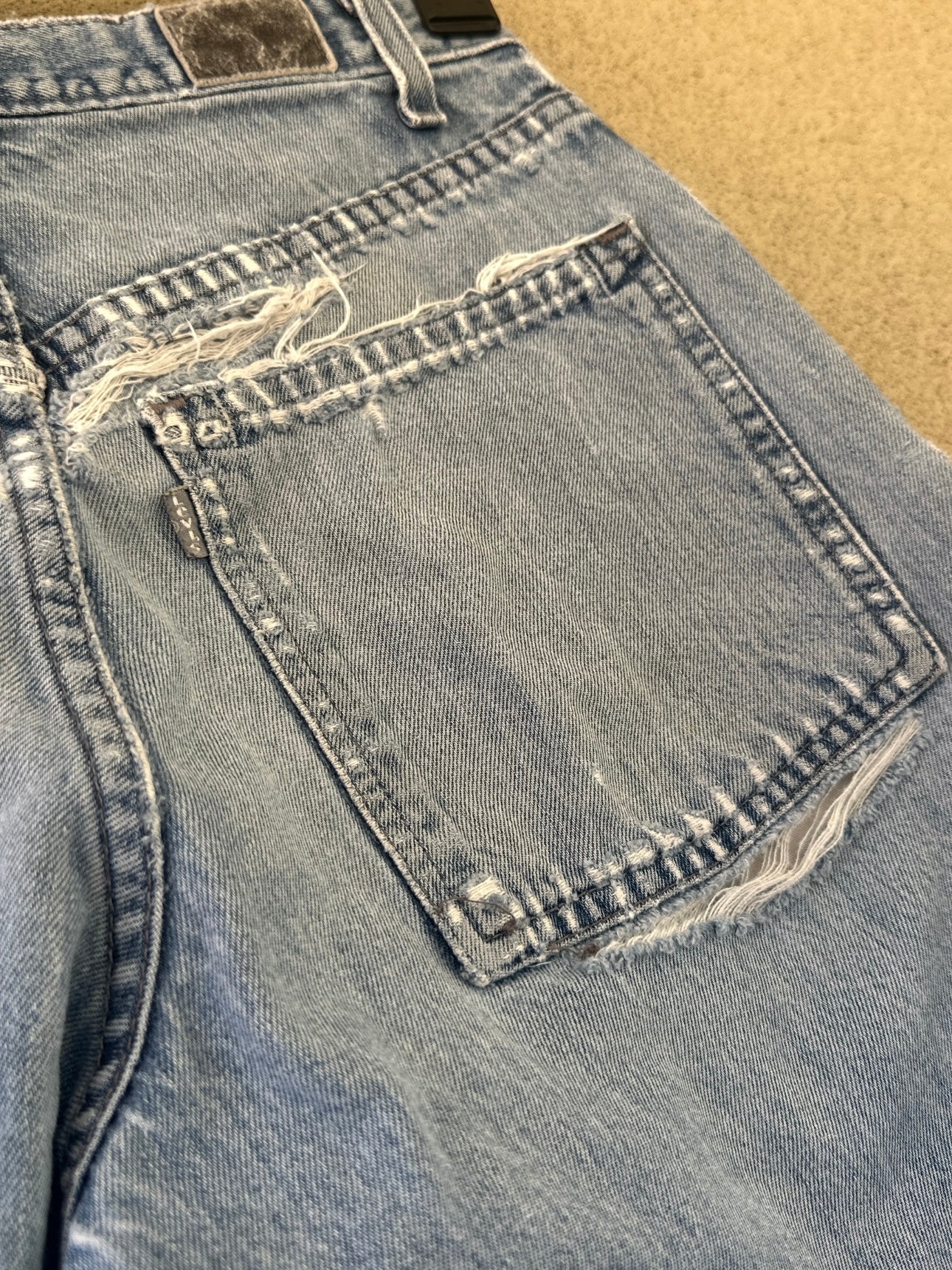 1990's Distressed Levi's Silvertab Jeans