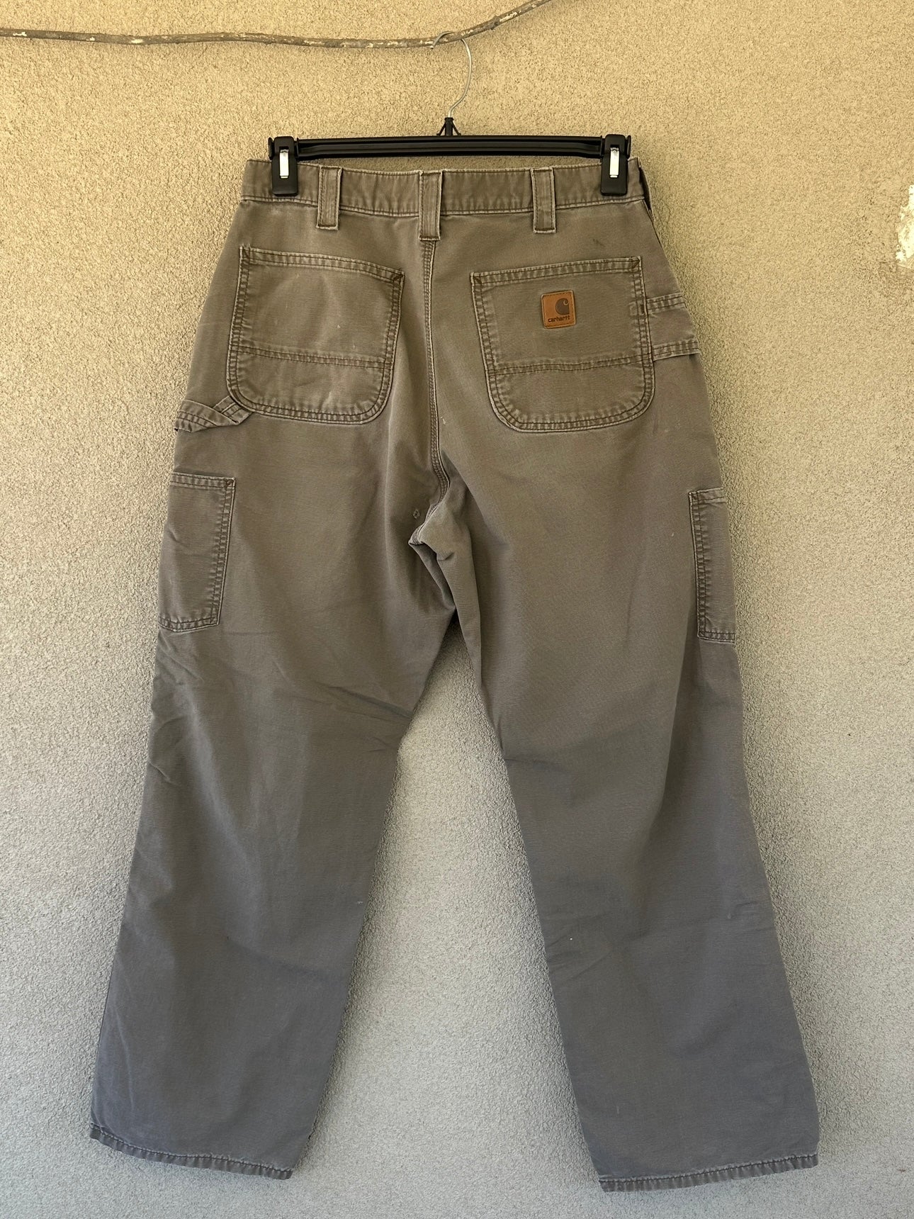 2000's Thrashed Faded Light Brown Carhartt Pants